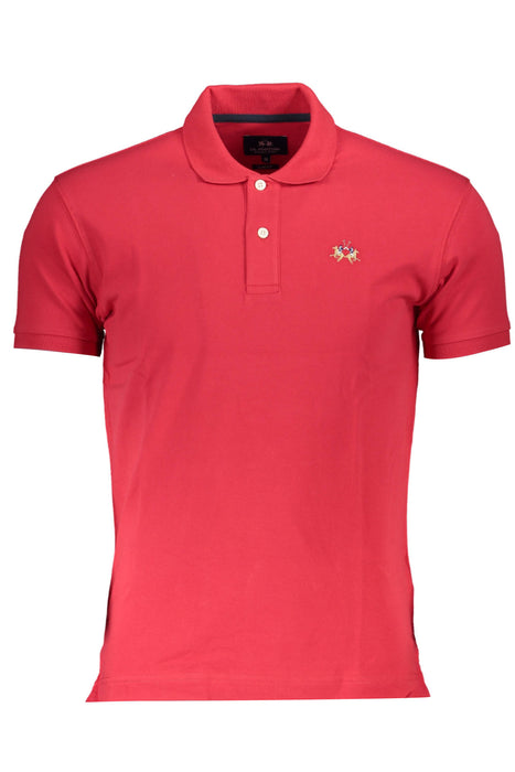 La Martina Polo Short Sleeve Man Red