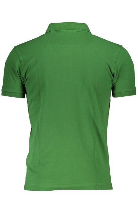 La Martina Mens Green Short Sleeved Polo Shirt