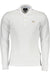 La Martina Mens White Long Sleeve Polo Shirt