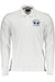 La Martina Mens White Long Sleeve Polo Shirt