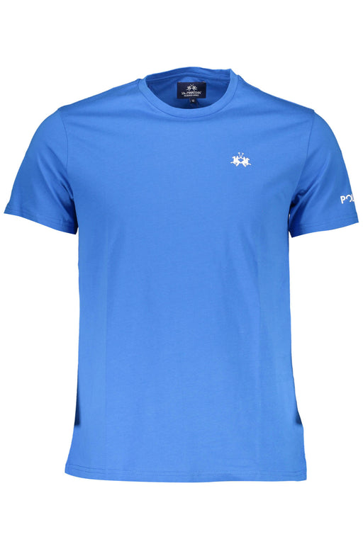 La Martina Mens Short Sleeve T-Shirt Blue