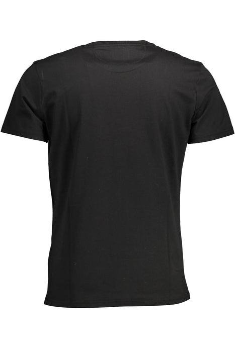 La Martina Mens Short Sleeve T-Shirt Black