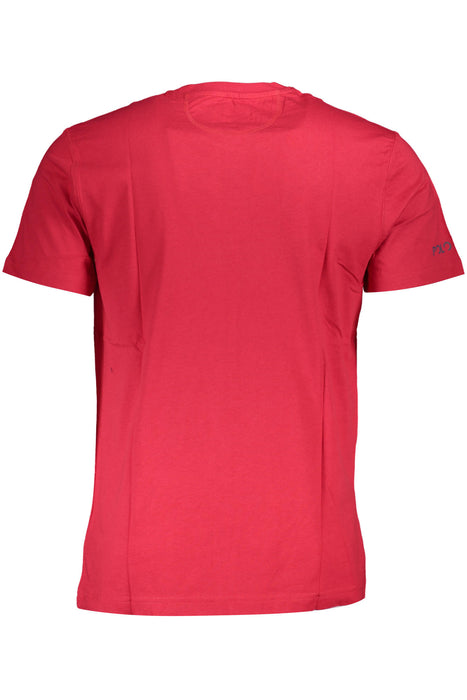 La Martina Red Man Short Sleeve T-Shirt