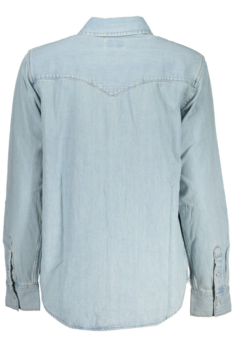 Levis Light Blue Γυναικείο Long Sleeved Shirt | Αγοράστε Levis Online - B2Brands | Μοντέρνο, Ποιοτικό