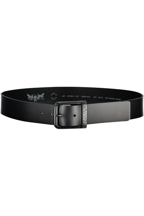 Levis Black Man Leather Belt