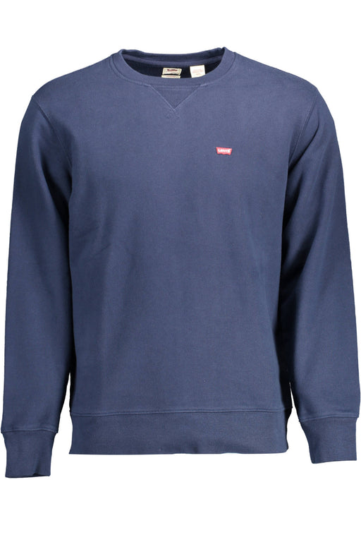 Levis Mens Blue Sweatshirt Without Zip