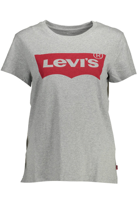 Levis Womens Short Sleeve T-Shirt Gray