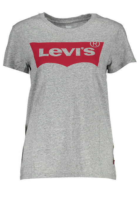 Levis Womens Short Sleeve T-Shirt Gray