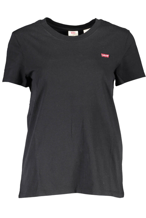 Levis Womens Short Sleeve T-Shirt Black