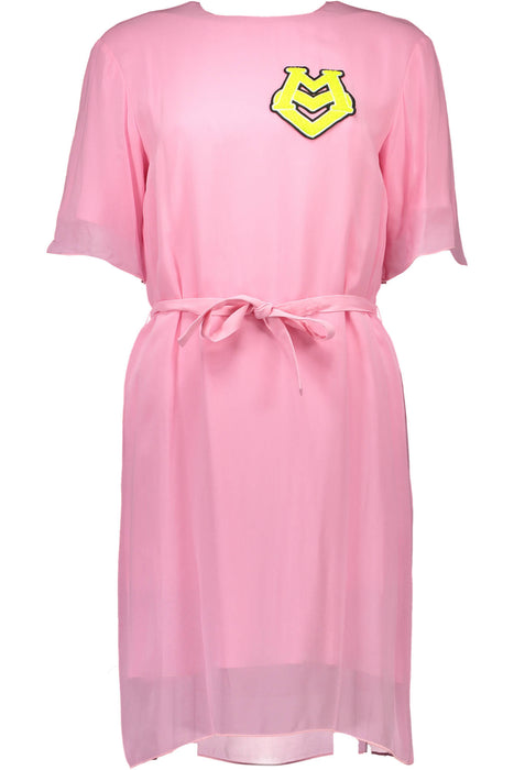 Love Moschino Short Dress Pink Woman