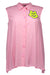 Love Moschino Pink Woman Sleeveless Shirt