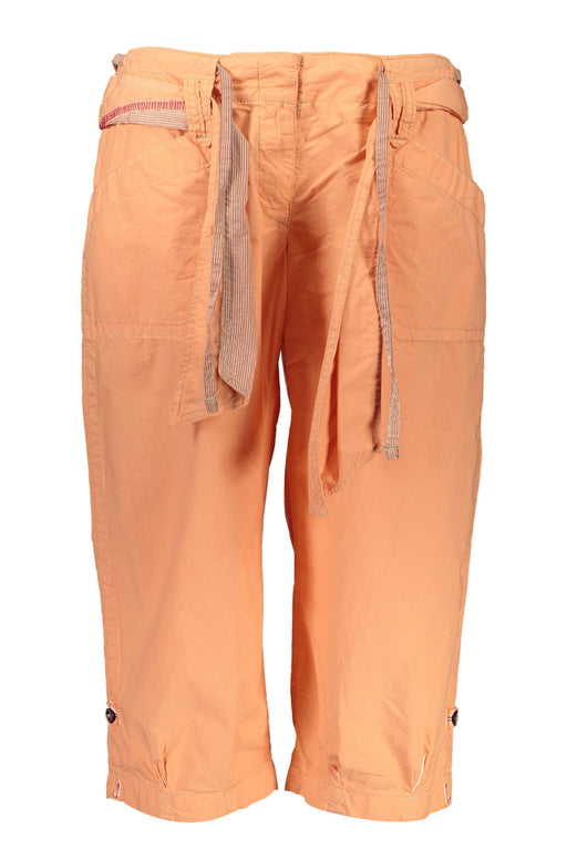 Murphy&Nye Orange Womens Bermuda Pants