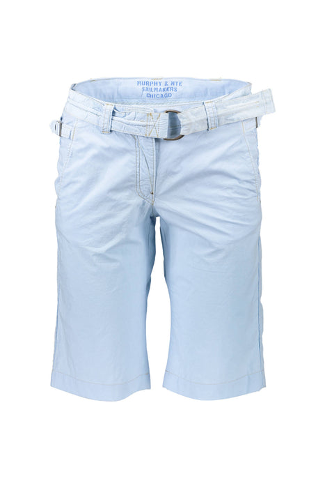 Murphy & Nye Light Blue Womens Bermuda Trousers