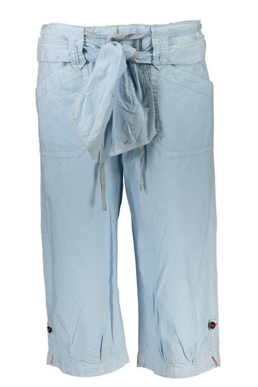 Murphy&Nye Light Blue Womens Bermuda Pants