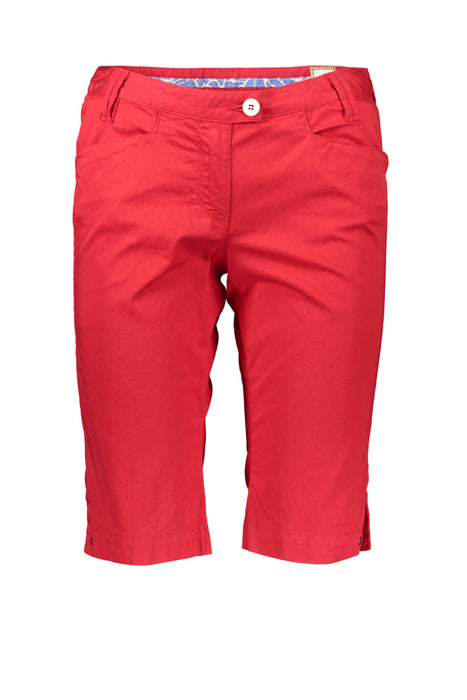 Murphy&Nye Red Womens Bermuda Pants