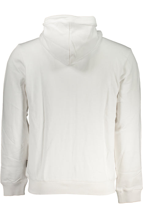 Napapijri Mens White Zip Sweatshirt