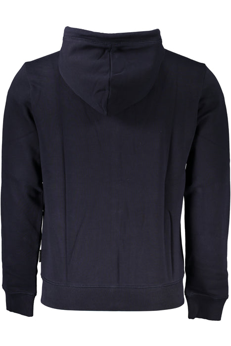 Napapijri Mens Blue Zip Sweatshirt