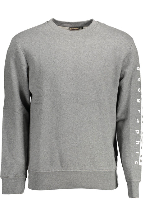 Napapijri Sweatshirt Without Zip Man Gray