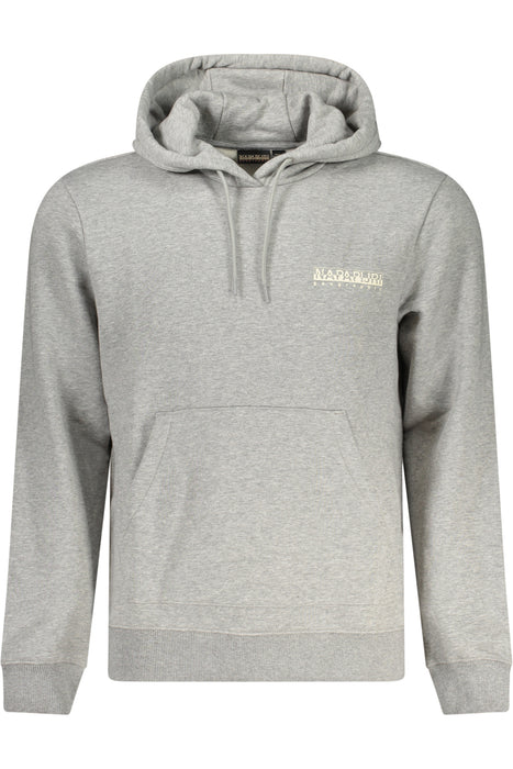 Napapijri Mens Zip-Free Sweatshirt Grey