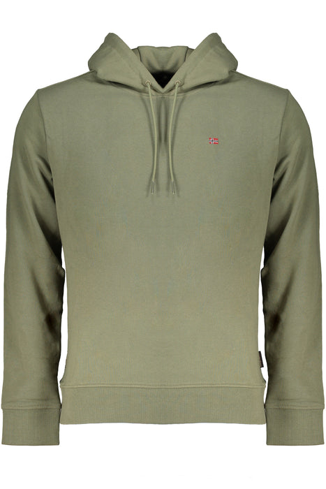 Napapijri Green Mens Zipless Sweatshirt