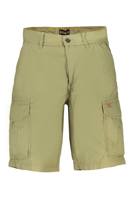 Napapijri Green Mens Bermuda Pants