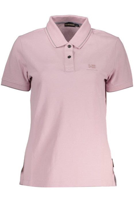 Napapijri Polo Short Sleeve Woman Pink