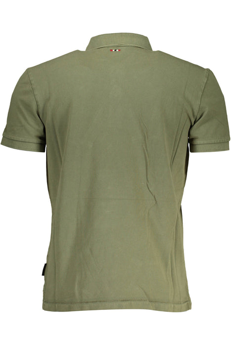 Napapijri Polo Short Sleeve Man Green