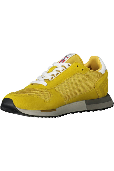 Napapijri Shoes Yellow Mens Sports Shoes