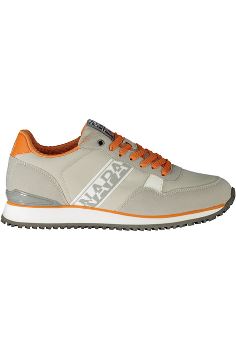 Napapijri Shoes Gray Mens Sports Shoes