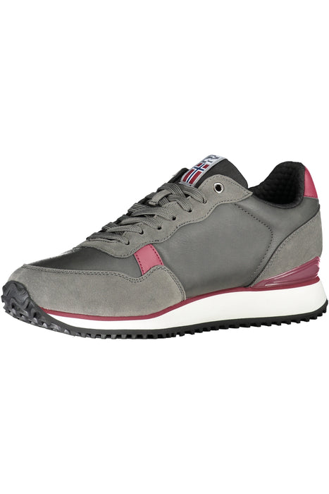 Napapijri Shoes Gray Mens Sports Shoes