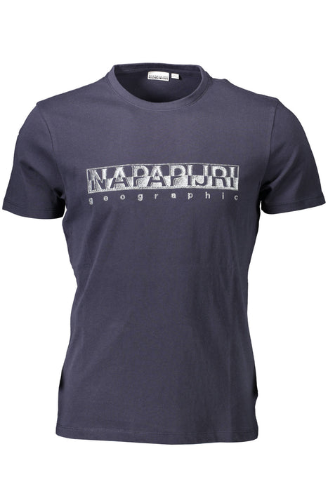 Napapijri Mens Short Sleeve T-Shirt Blue