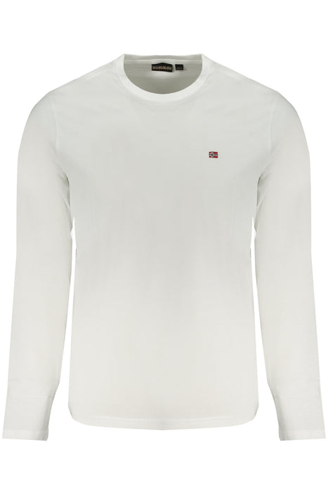 Napapijri Long Sleeve T-Shirt Men White