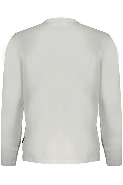 Napapijri Long Sleeve T-Shirt Men White