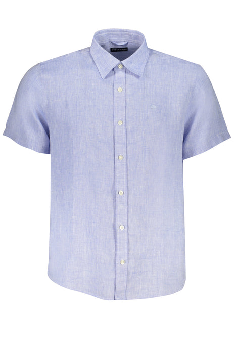 North Sails Mens Blue Short Sleeve Shirt