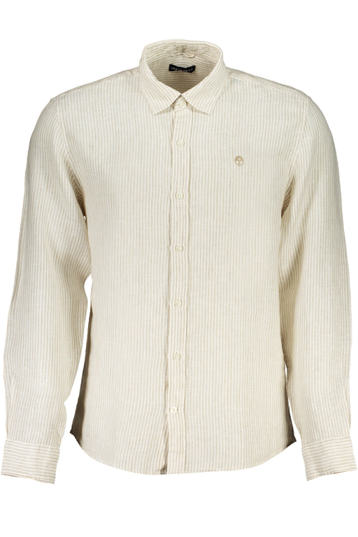 North Sails Mens Long Sleeve Shirt Beige