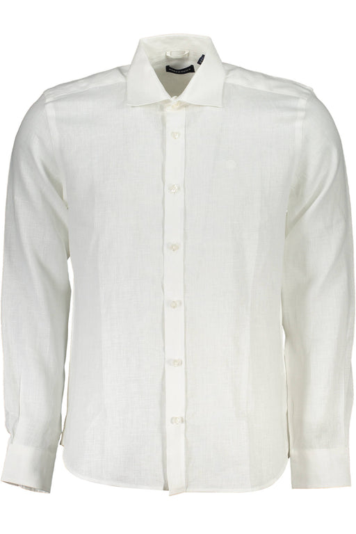 North Sails Mens Long Sleeved Shirt White