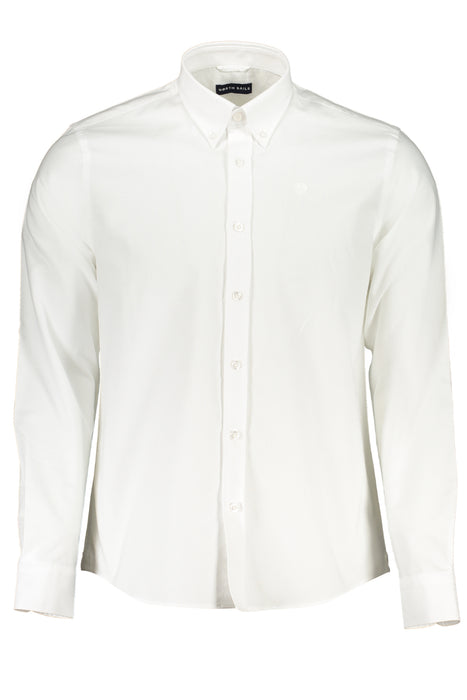 North Sails Mens White Long Sleeve Shirt