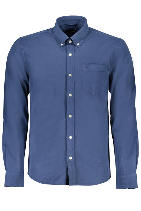 North Sails Mens Long Sleeve Shirt Blue