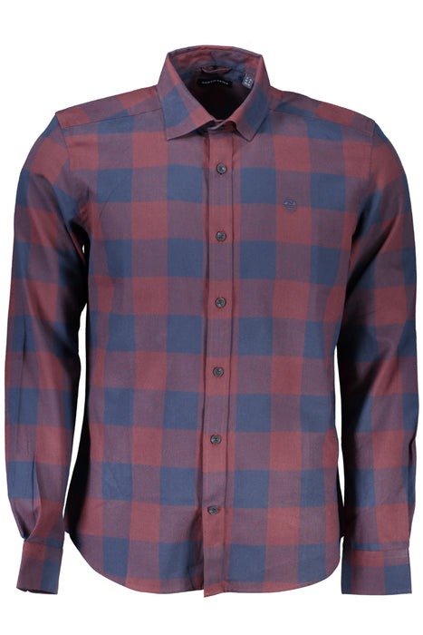 North Sails Mens Long Sleeve Shirt Red