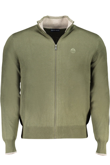 North Sails Green Mens Cardigan