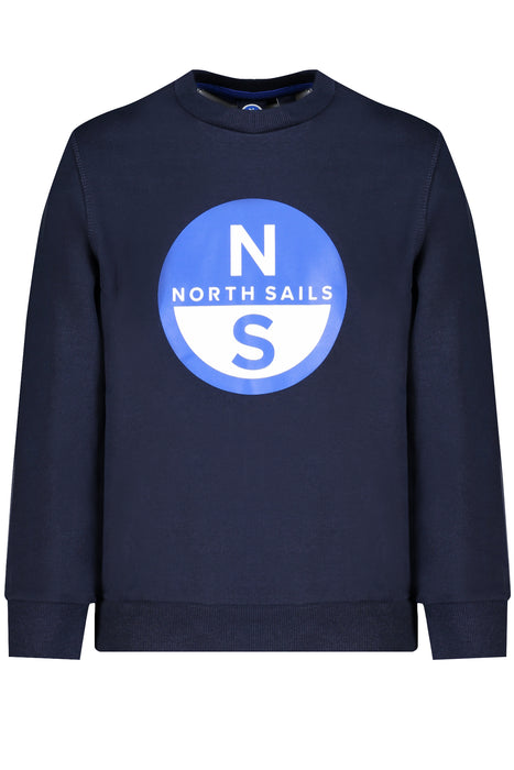 North Sails Blue Zipless Sweatshirt