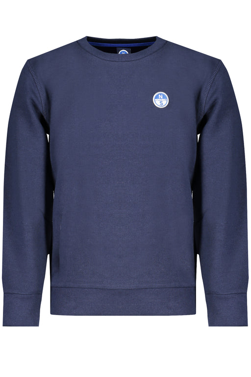 North Sails Blue Zipless Sweatshirt