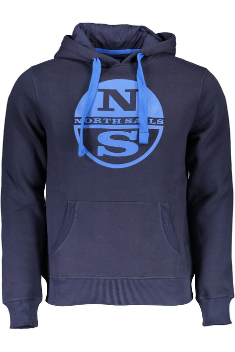 North Sails Man Blue Sweatshirt Without Zip