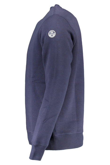 North Sails Man Blue Sweatshirt Without Zip