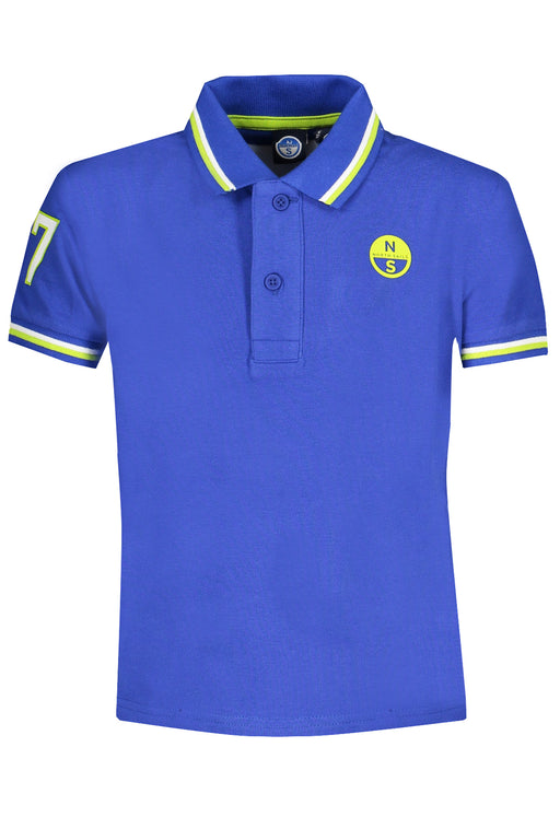 North Sails Short Sleeved Polo Shirt For Children Blue