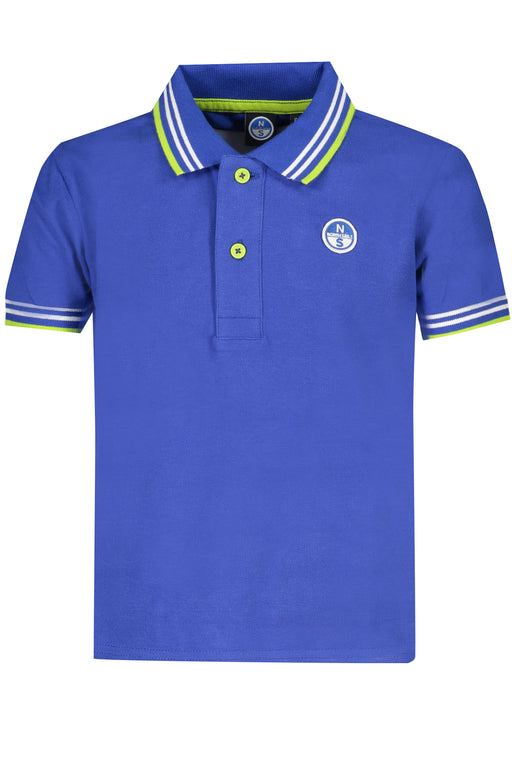 North Sails Short Sleeved Polo Shirt For Children Blue