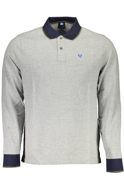 North Sails Polo Long Sleeve Man Gray