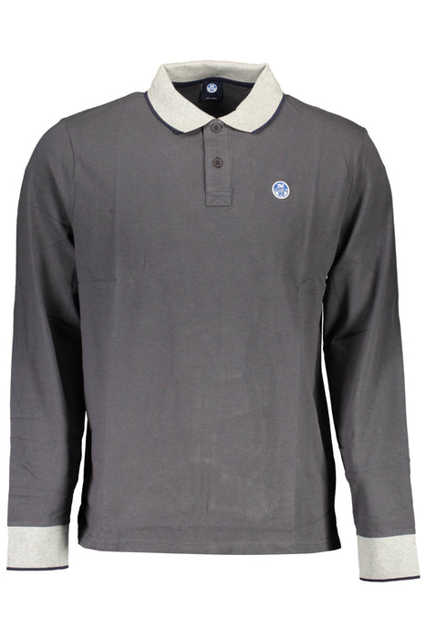 North Sails Polo Long Sleeve Man Gray