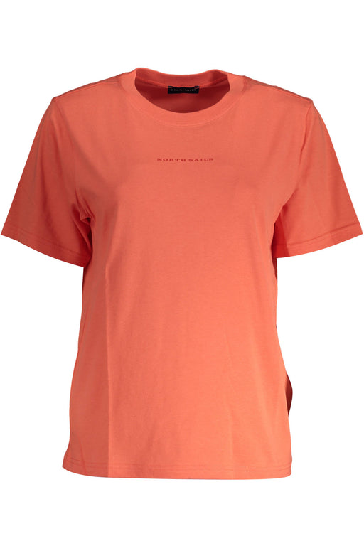 North Sails Orange Womens Short Sleeve T-Shirt