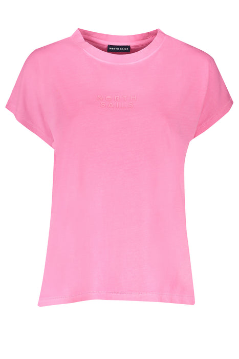 North Sails Womens Short Sleeve T-Shirt Pink